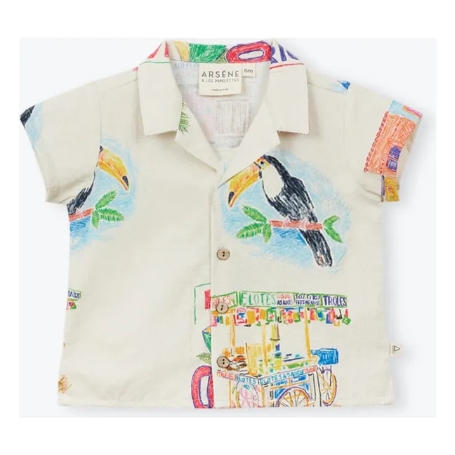 Chemise Toucan Twill | Ecru