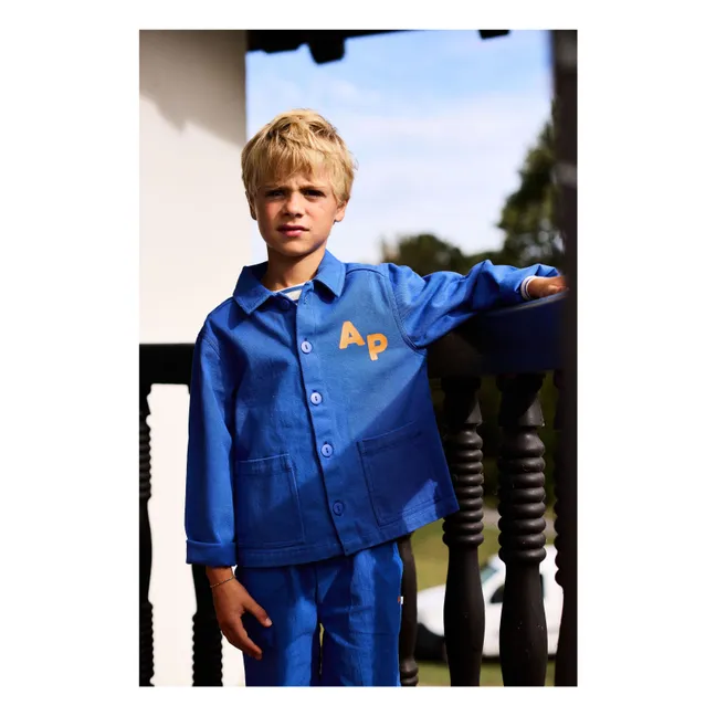 Veste AP Sergé | Bleu azur