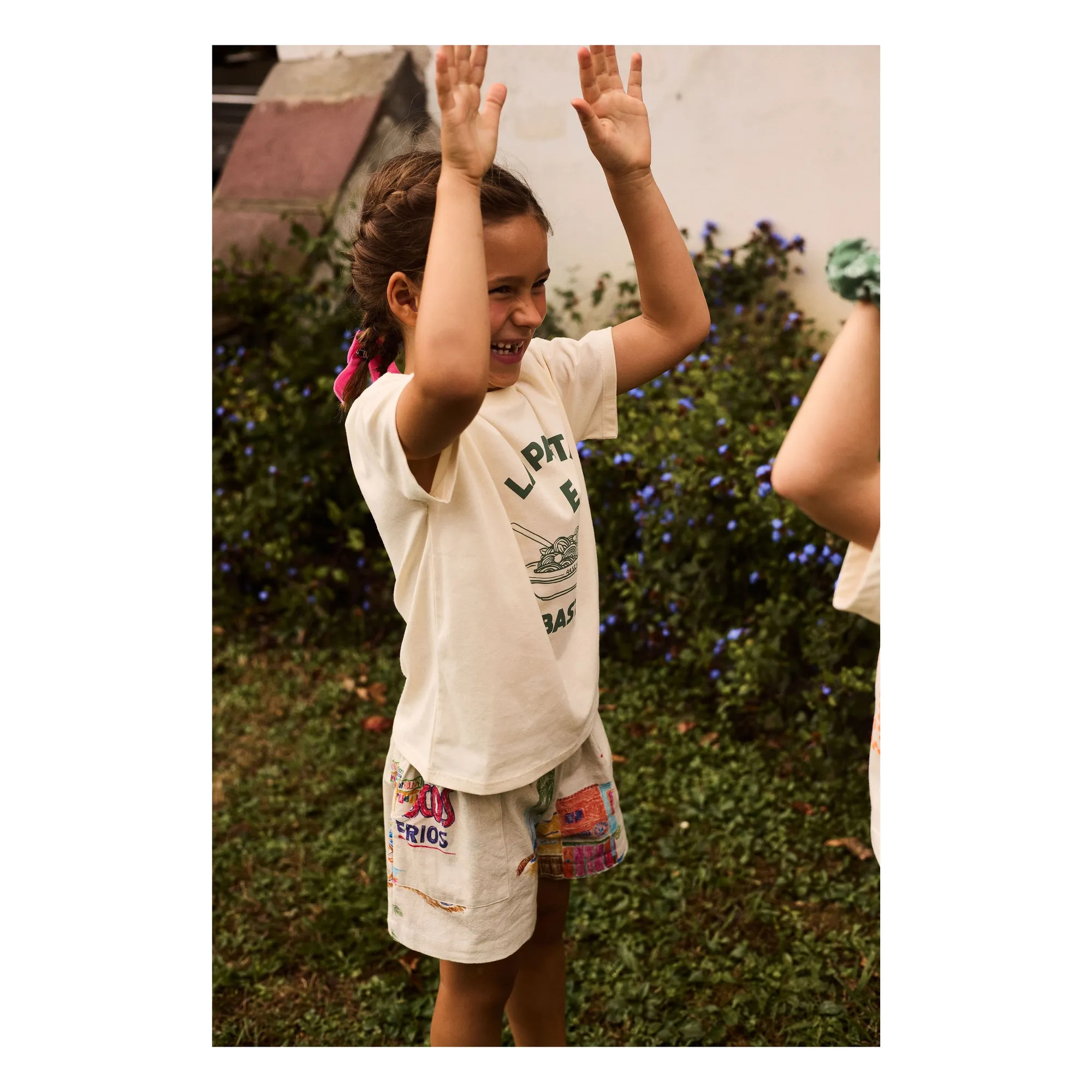 Short Toucan Popeline | Ecru- Image produit n°1