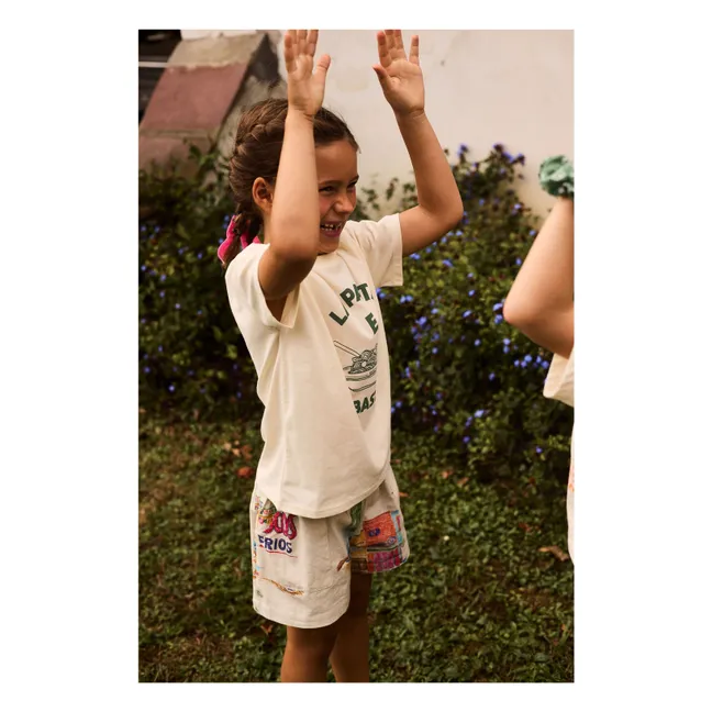Short Toucan Popeline | Ecru
