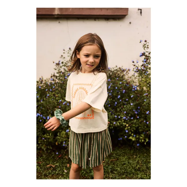 T-shirt Madre Guadalupe Coton Bio | Ecru