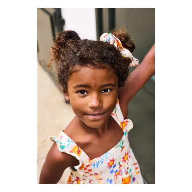 Robe Tablier Pastor Popeline | Ecru