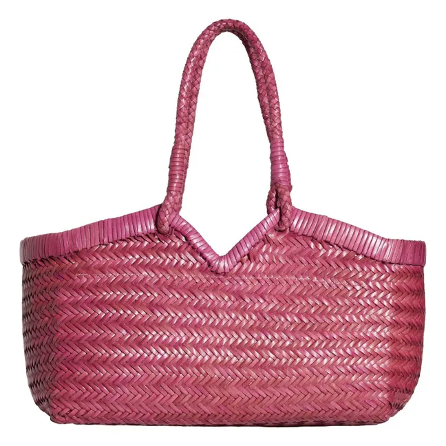 Cabas Crudelia Cuir | Rose