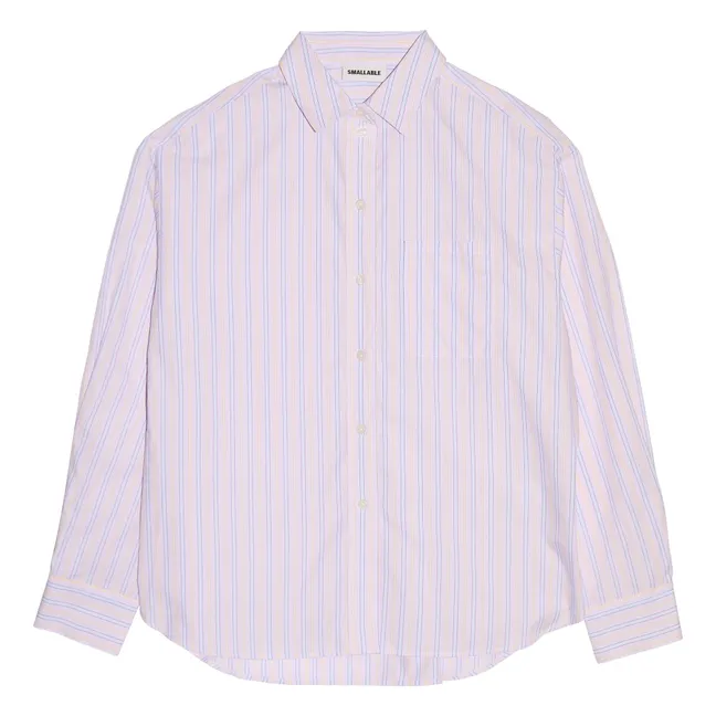Chemise Kanel Rayée | 	Lilas