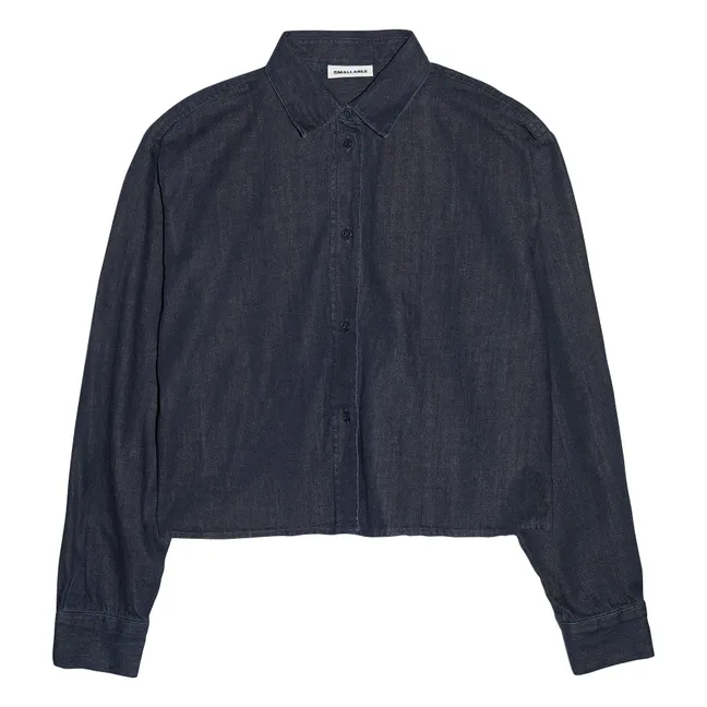 Chemise Courte Chili | Denim brut