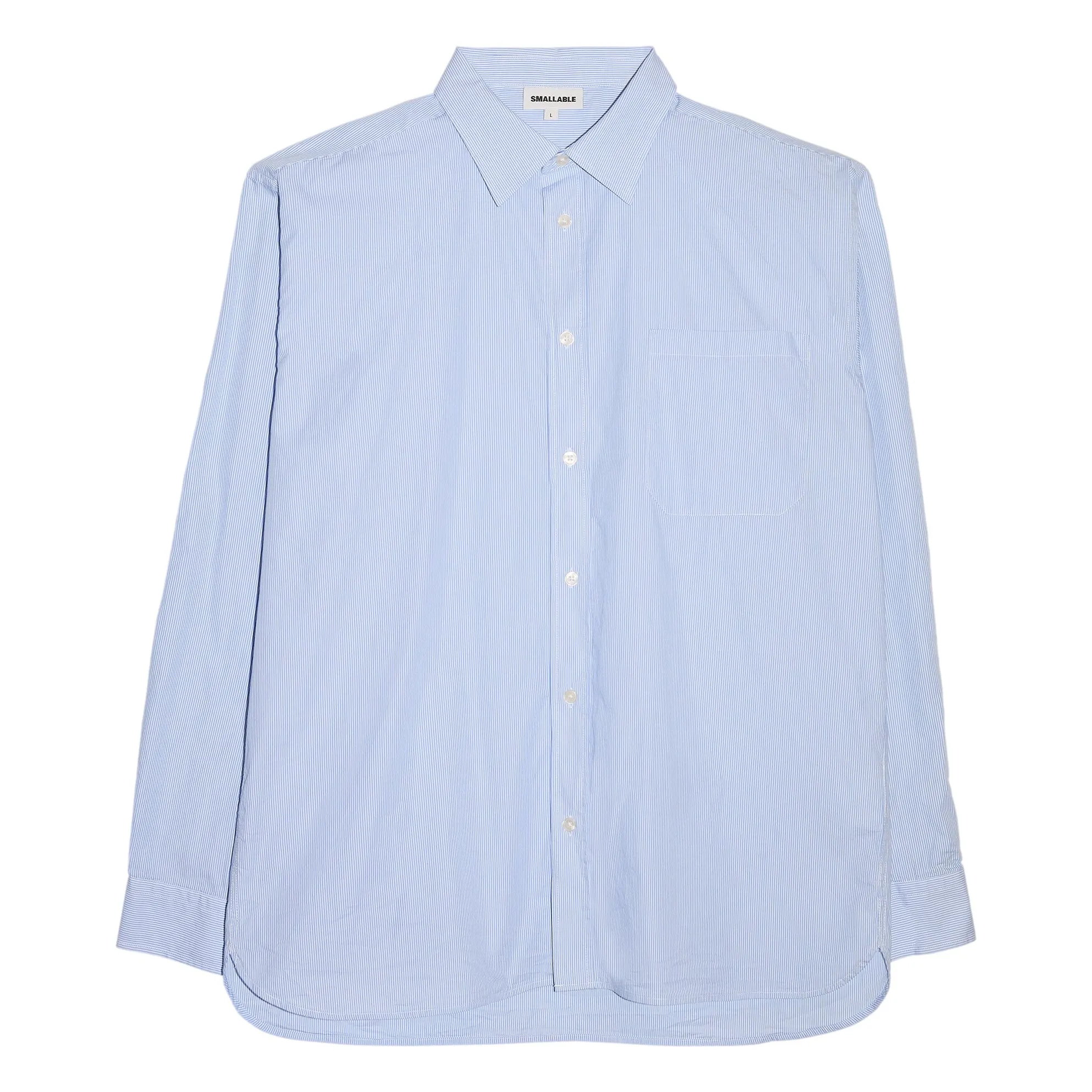 Smallable Man Light Blue Zola Striped Shirt