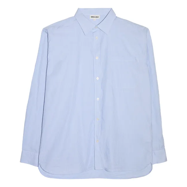 Chemise Zola Rayée | Bleu Clair
