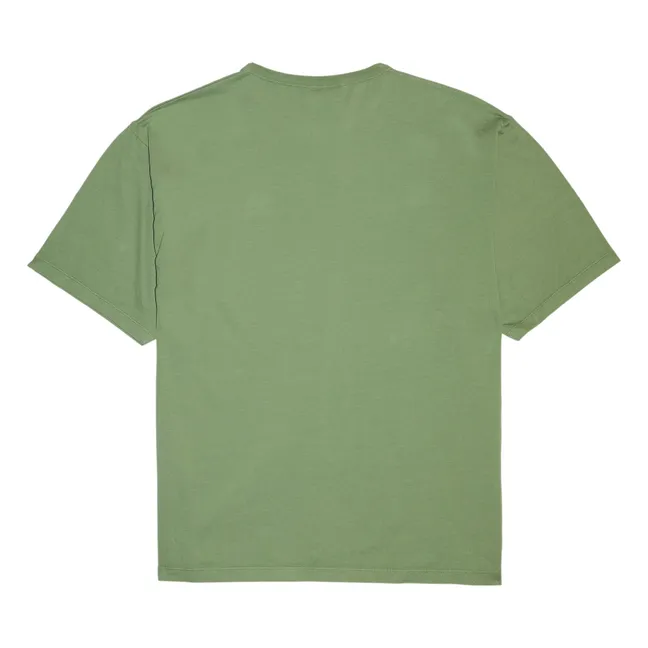 T-shirt Solal Coton Bio | Vert kaki