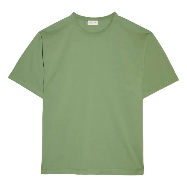 T-shirt Solal Coton Bio | Vert kaki