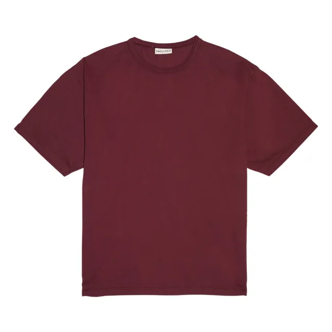 T-shirt Solal Coton Bio | Aubergine