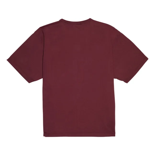 T-shirt Solal Coton Bio | Aubergine