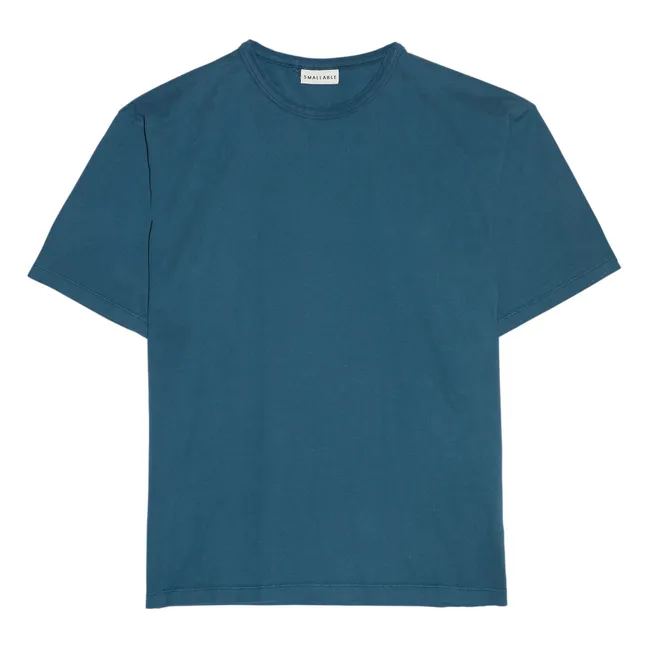 T-shirt Solal Coton Bio | Bleu