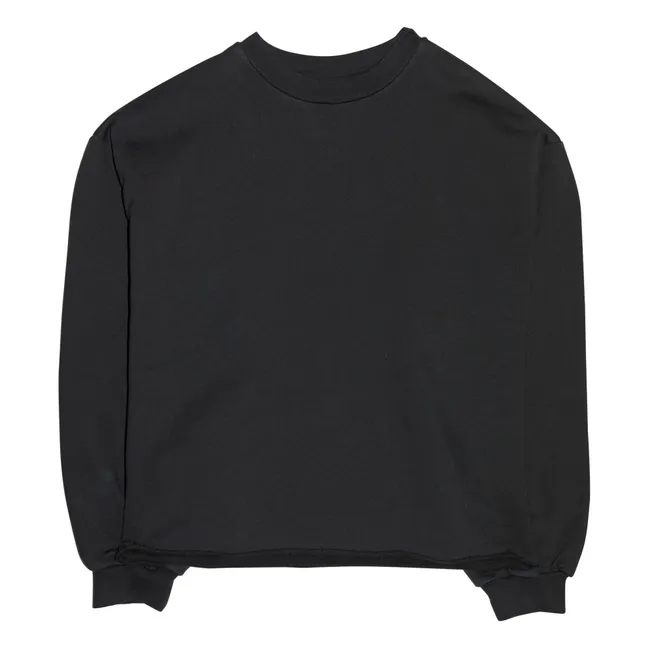 Sudadera Bria de algodón orgánico | Negro