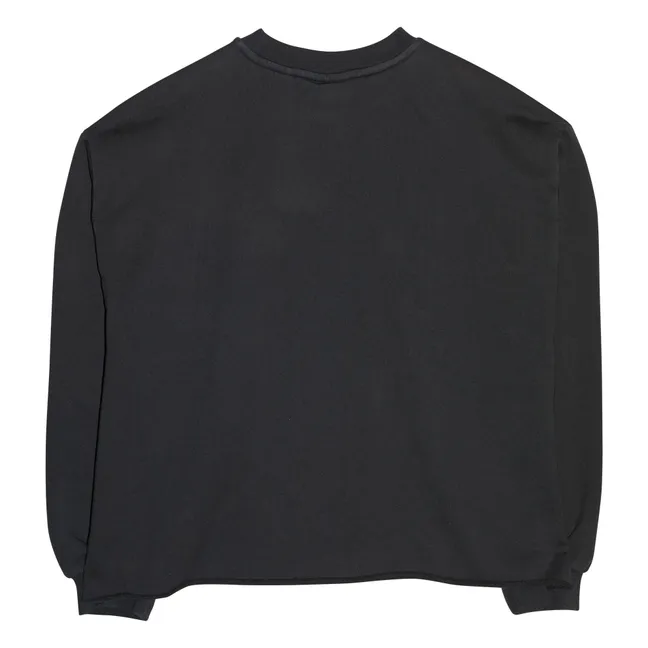 Sudadera Bria de algodón orgánico | Negro