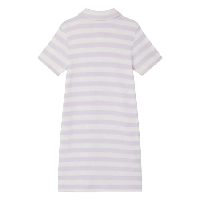 Robe Louve Rayée | Blanc