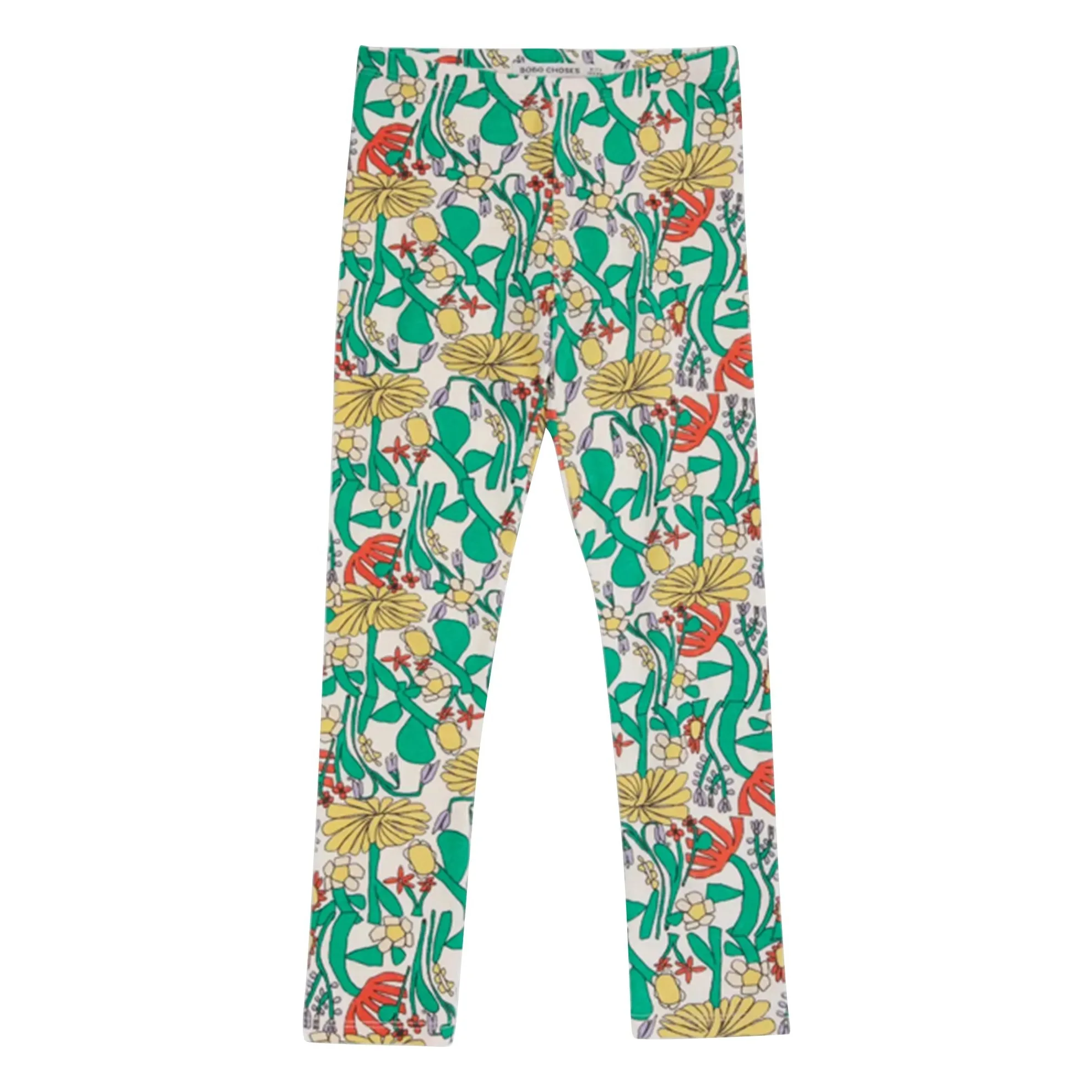 Bobo Choses White Organic Cotton Legging