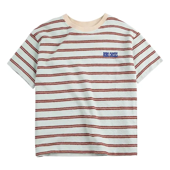 Camiseta de rayas Bobo Choses | Azul Pálido