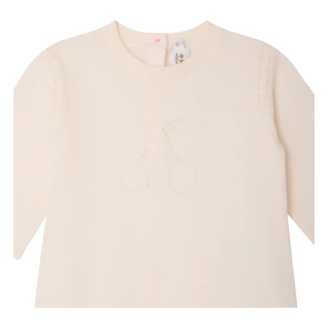 Atilou Cherry Organic Cotton Jumpsuit | Nude