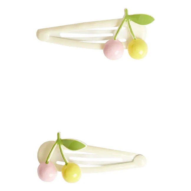 Lot 2 Barettes Felisa | Rose pâle