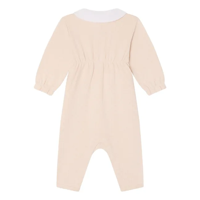 Pyjamas Cayla Pointelle Organic Cotton | Powder pink