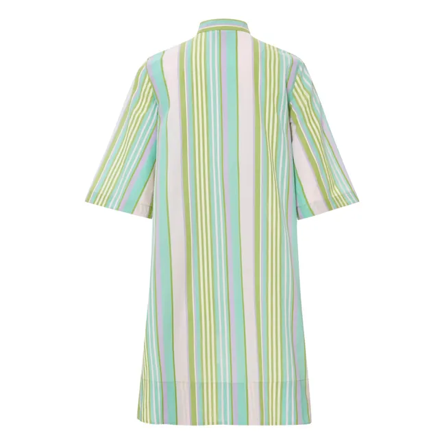 Robe Jacob Rayures | Turquoise