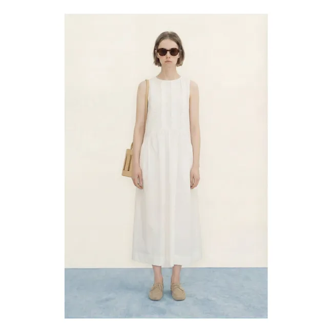 Robe Coton | Blanc cassé
