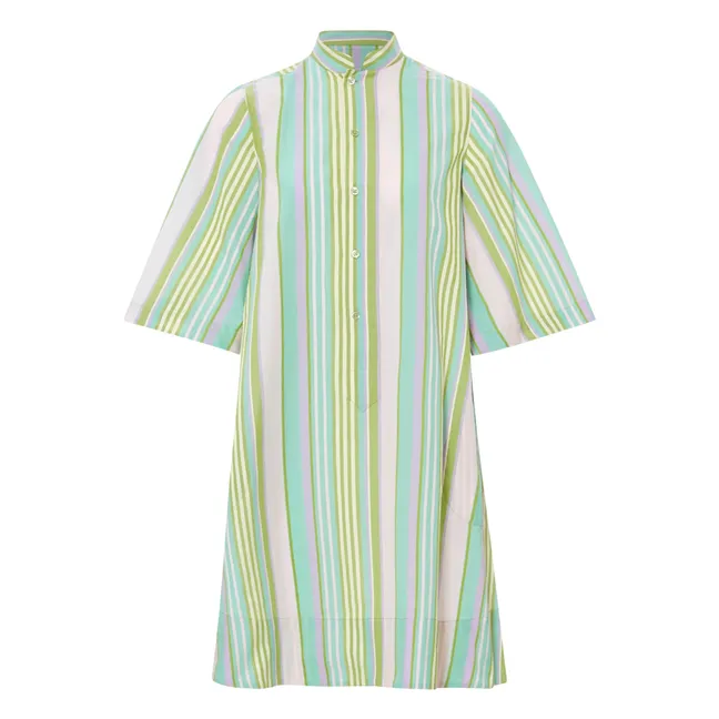 Robe Jacob Rayures | Turquoise