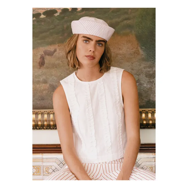 Top Coton | Blanc