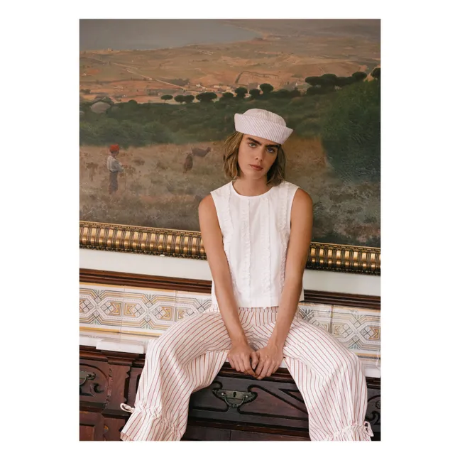 Top Coton | Blanc