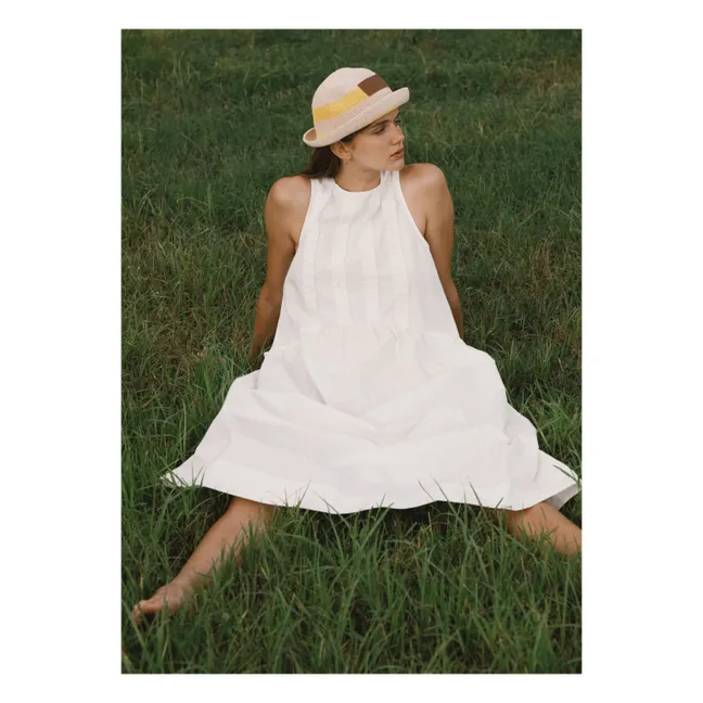Robe Coton | Blanc cassé