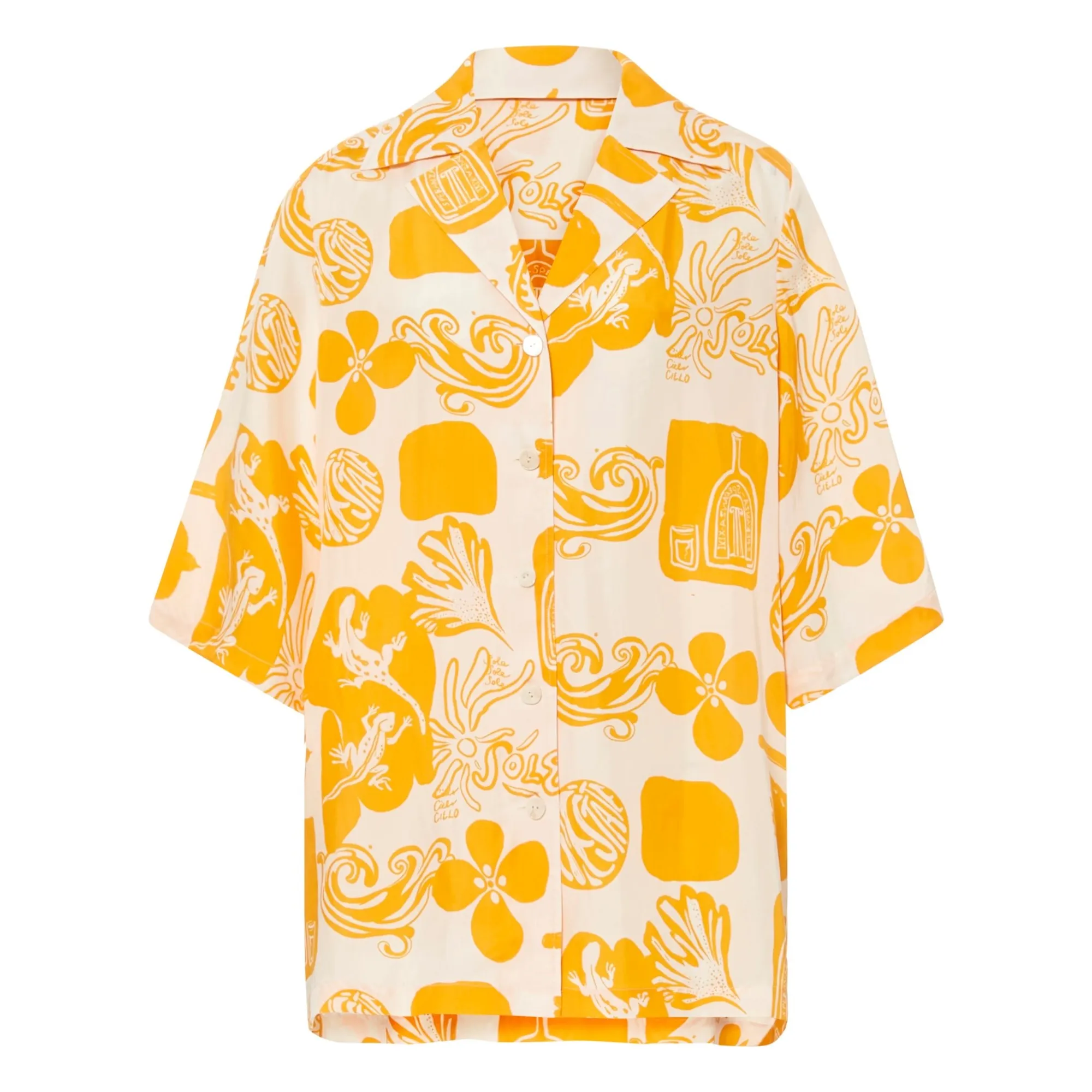 Rodebjer Yellow Formentera Shirt