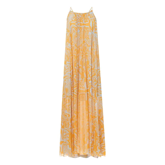 Vestido largo Solin | Amarillo