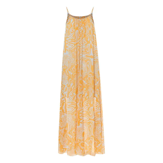 Vestido largo Solin | Amarillo