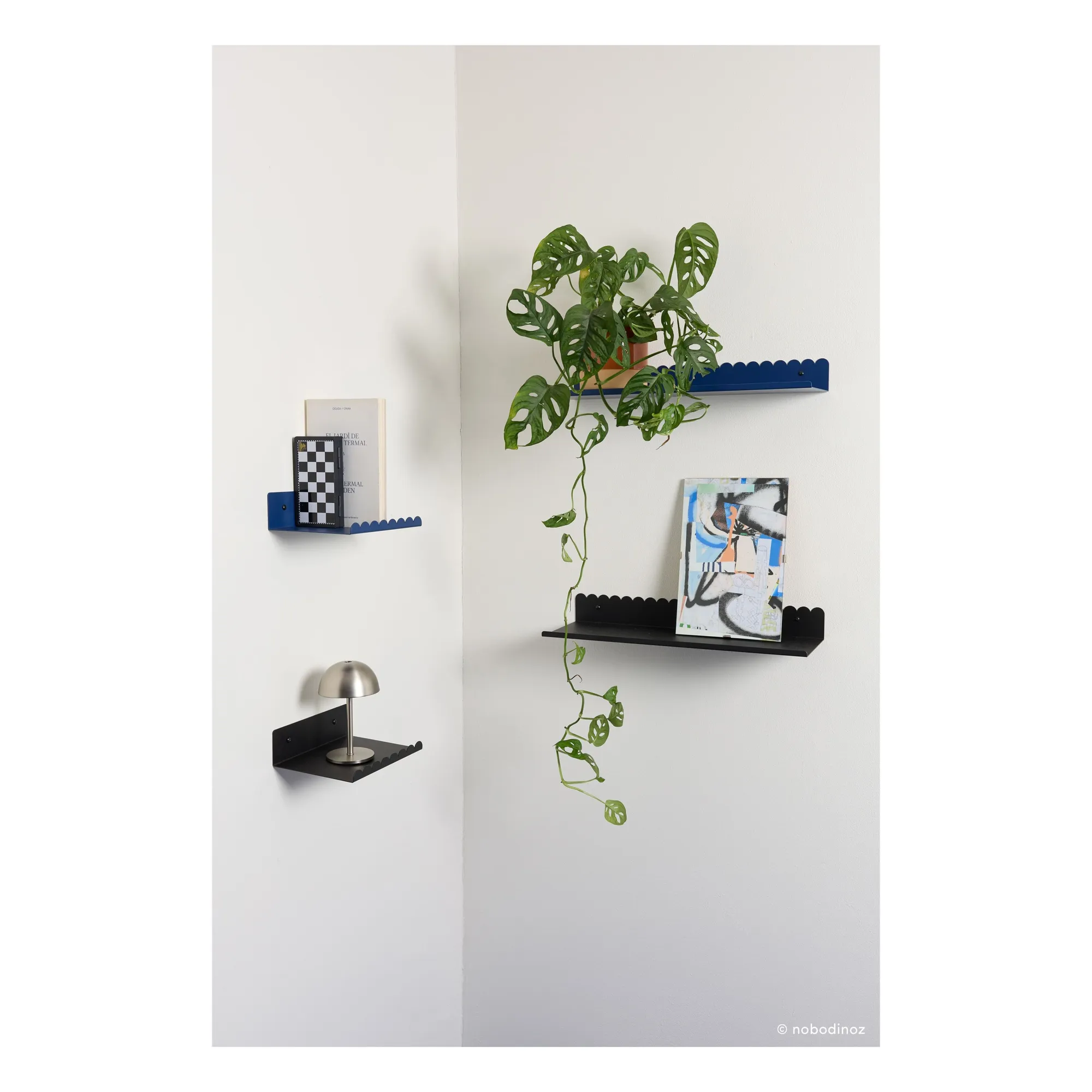 Etagère murale Vibes 50x16 cm | Noir- Image produit n°1