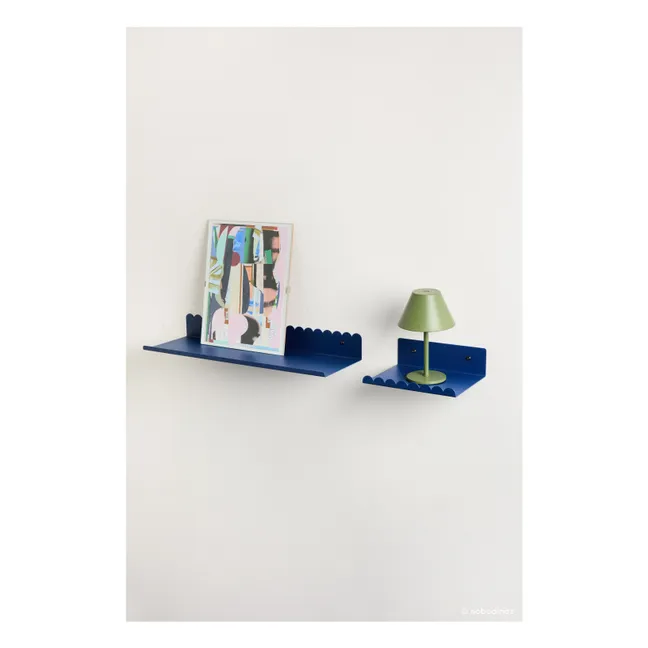Vibes wall shelf 50x16 cm | Navy blue