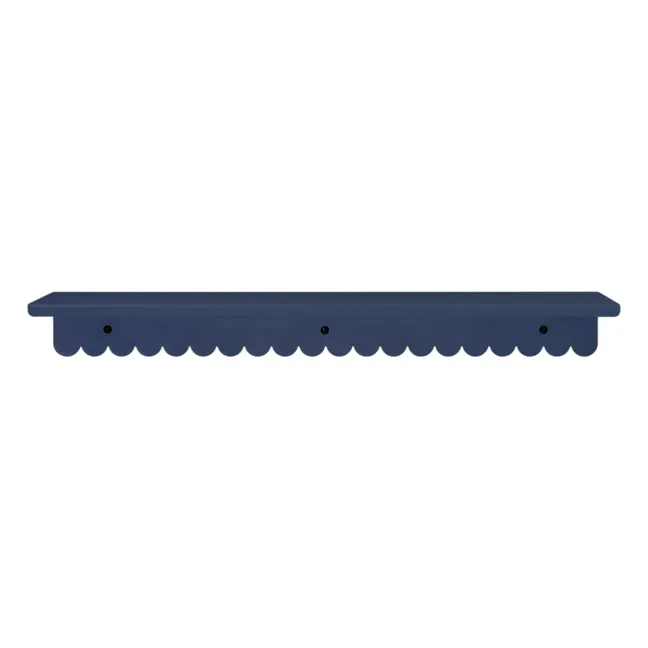 Vibes wall shelf 50x16 cm | Navy blue