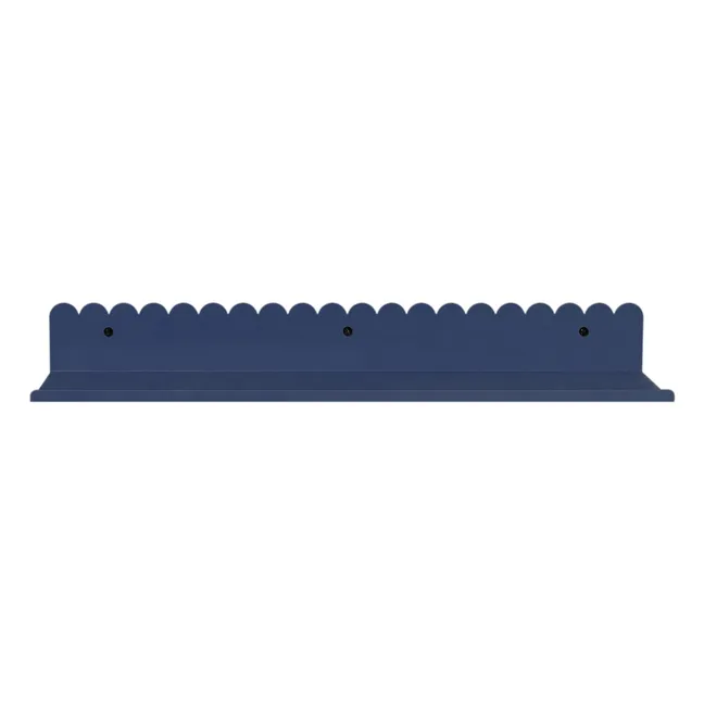 Vibes wall shelf 50x16 cm | Navy blue