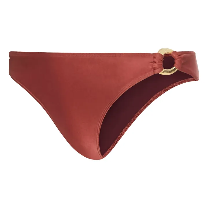 Bas de Maillot de Bain à Anneau | Vieux Rose- Image produit n°3