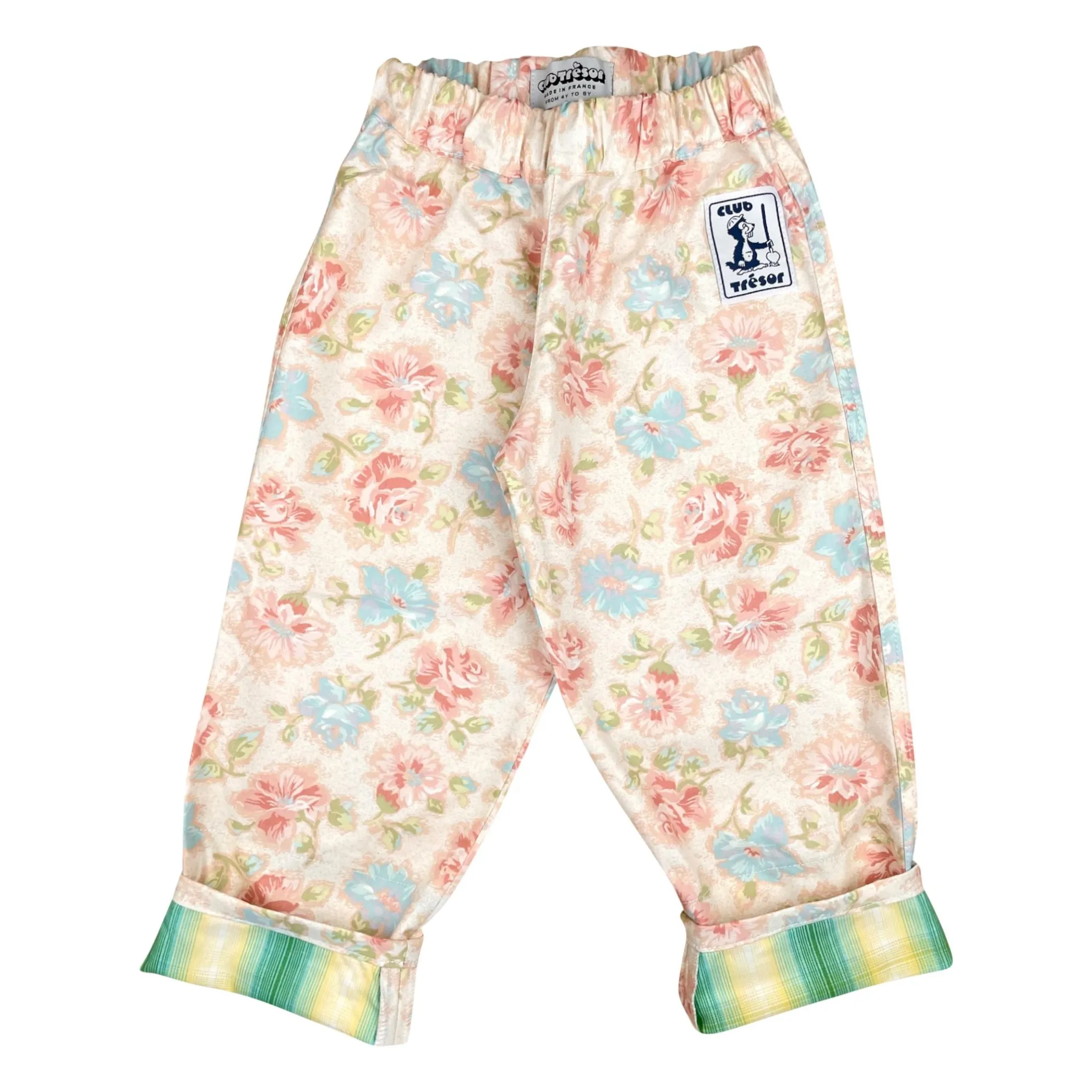 Pantalon Evolutif Little Farmhouse | Ecru- Image produit n°0