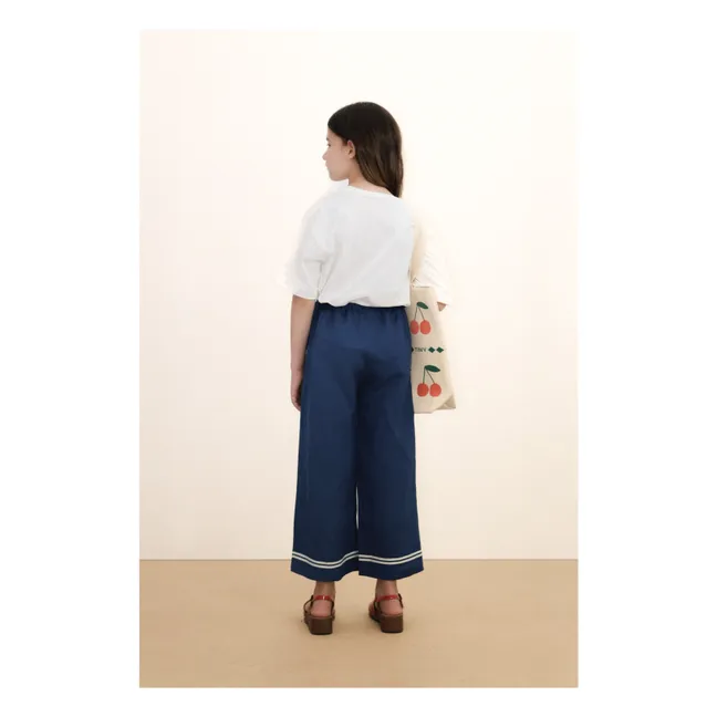 T-shirt Swans Losanges Organic cotton | White