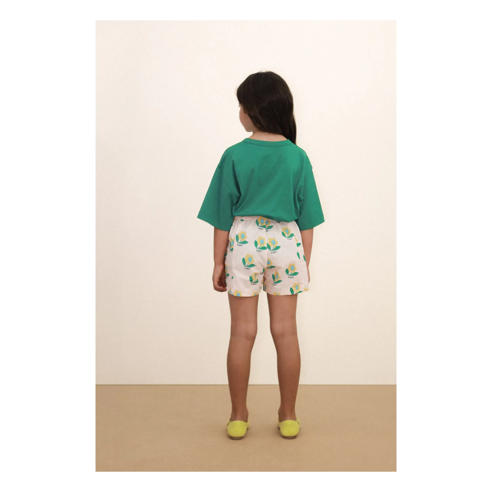 T-shirt Talks Coton Bio | Vert- Image produit n°2