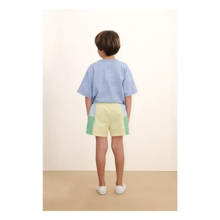 T-shirt Cygnes Tiny Coton Bio | Bleu gris- Image produit n°2