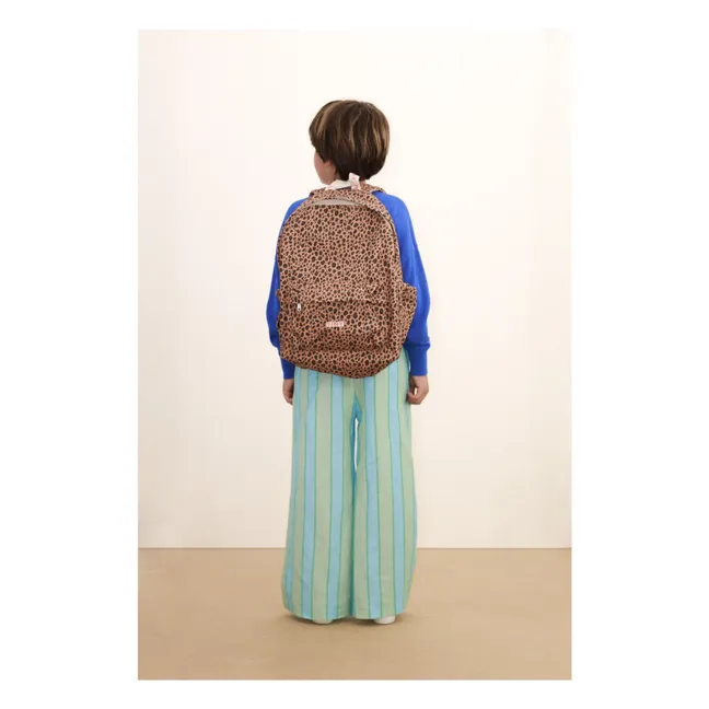 Leopard Backpack | Brown