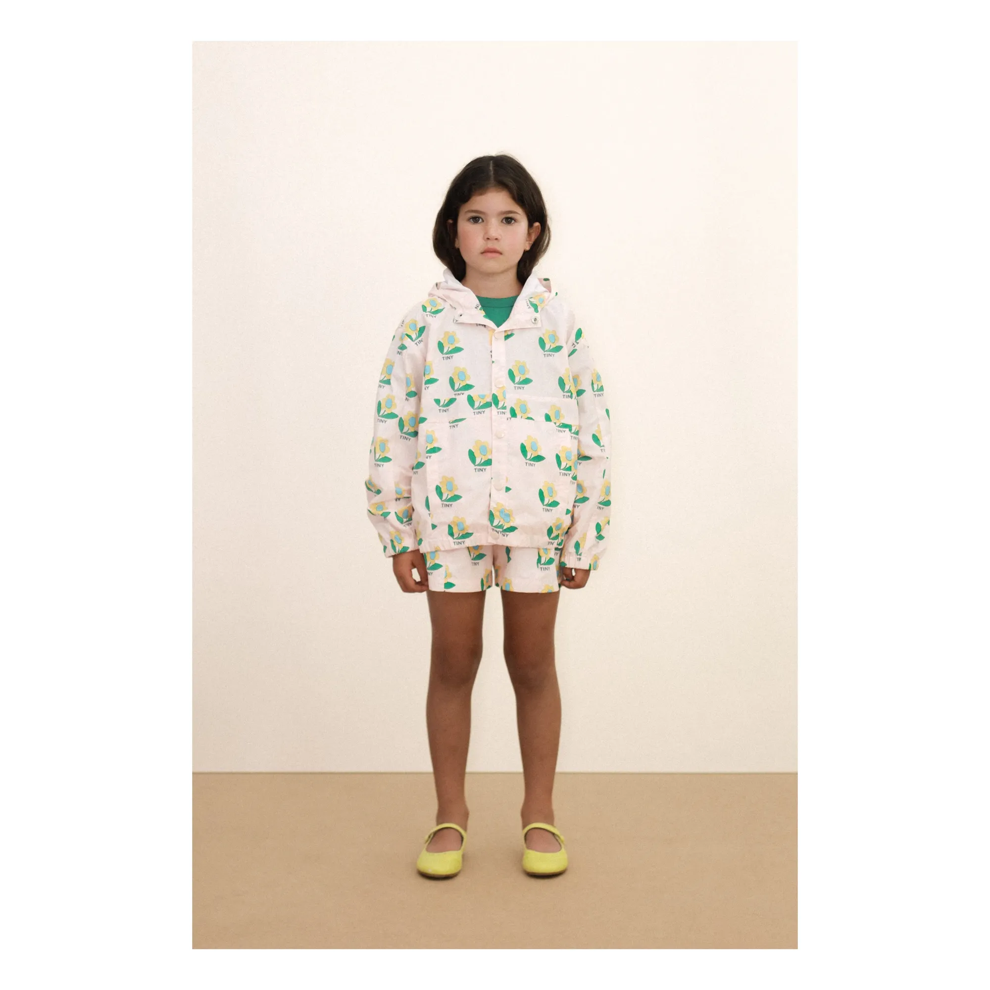 Tinycottons Pale Pink Flowers Jacket