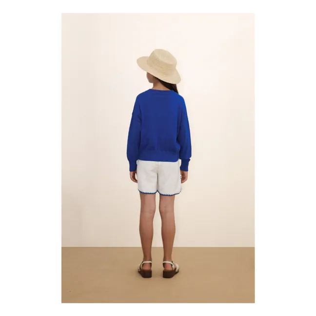 Cardigan Cygnes | Bleu