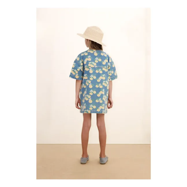 Robe Denim Oranges | Bleu