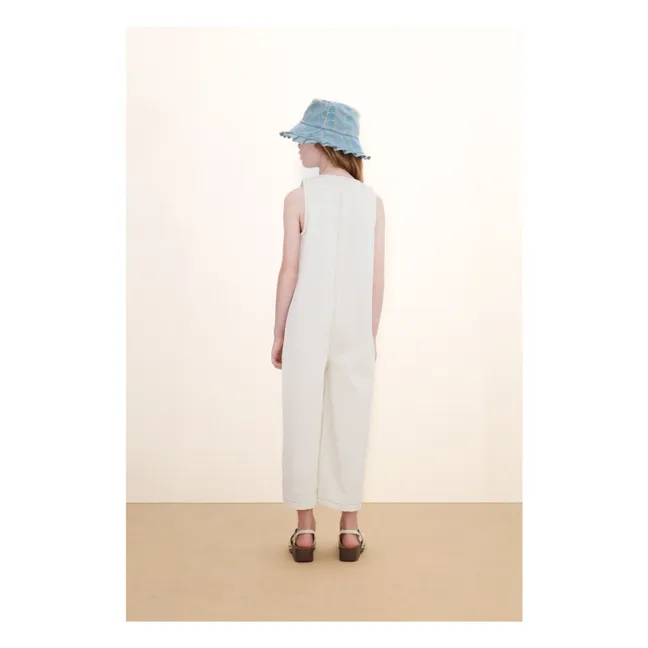 Combinaison Fleurs | Blanc