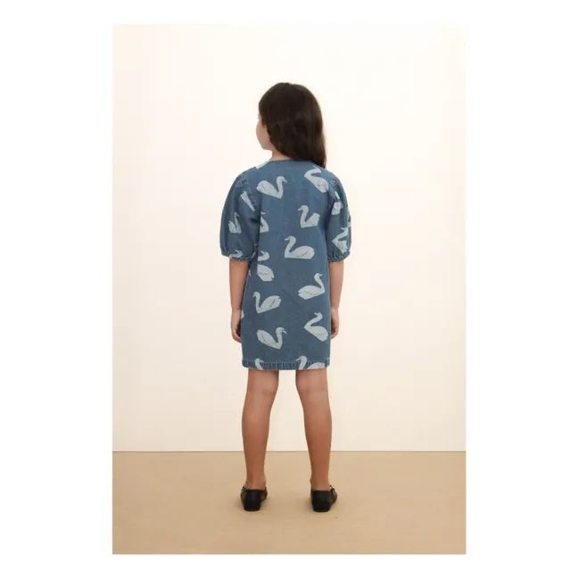 Robe Denim Cygnes | Bleu
