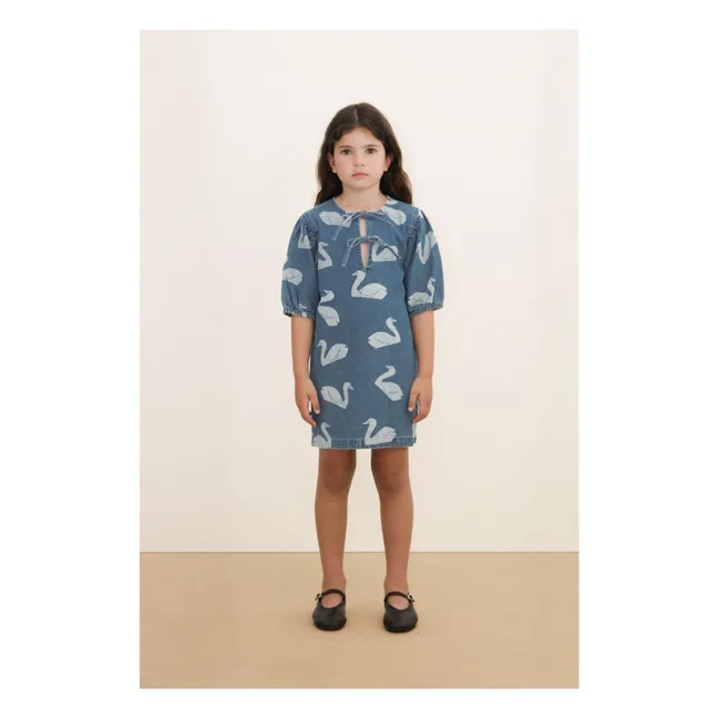 Robe Denim Cygnes | Bleu