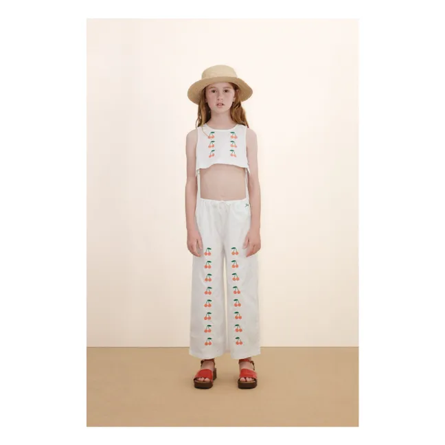 Top Cerises | Blanco